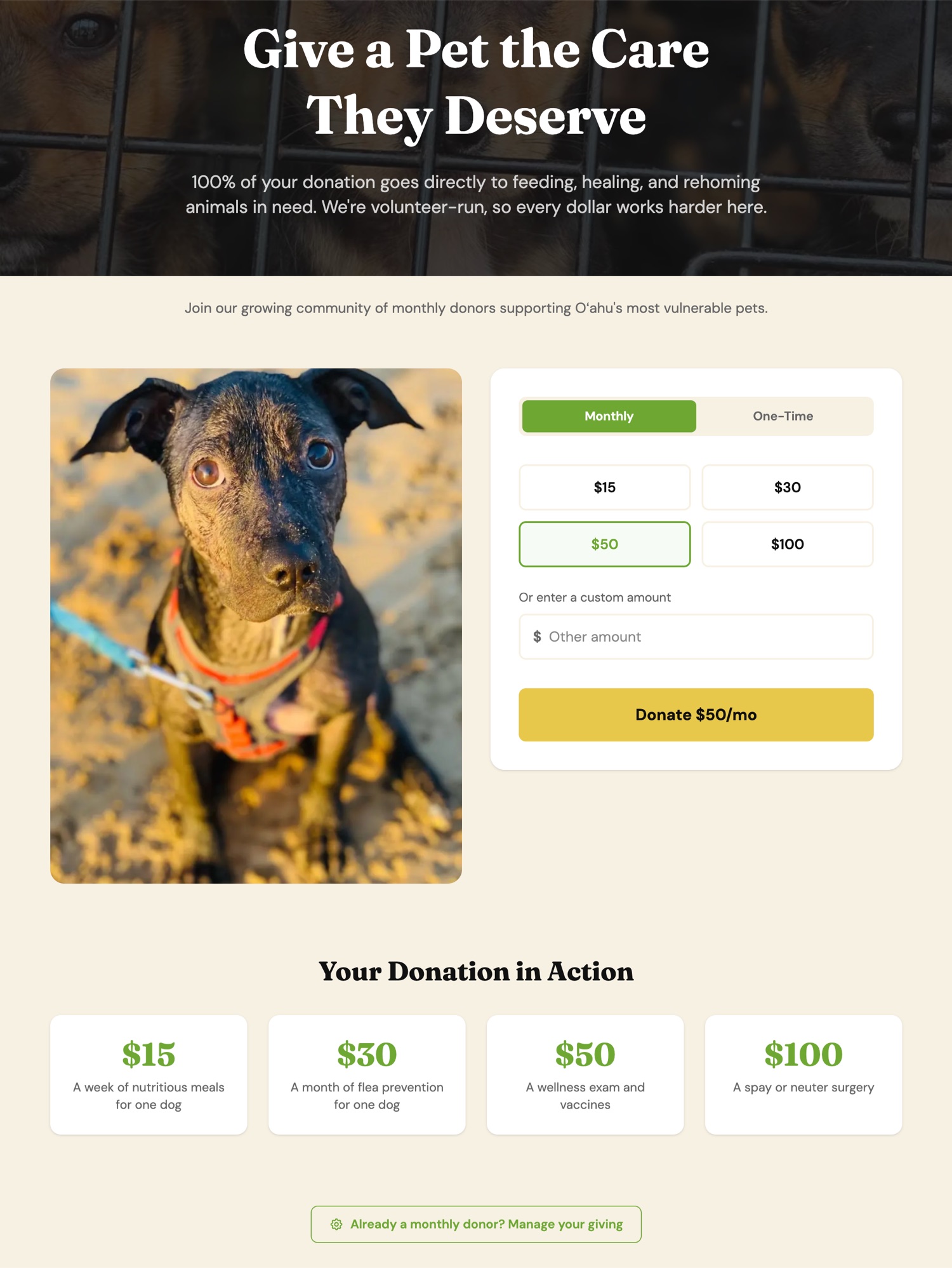 A website, a store, and a field app website